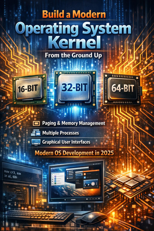 Kernel Development From Scratch Over 69 Hours Of Video cover